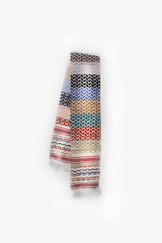 Original Palestinian keffiyeh handmade in Palestine, Where to buy Palestinian kufiya in Europe, Palestinian heritage scarf for men and women, Fair trade Palestinian scarf made in Hebron
