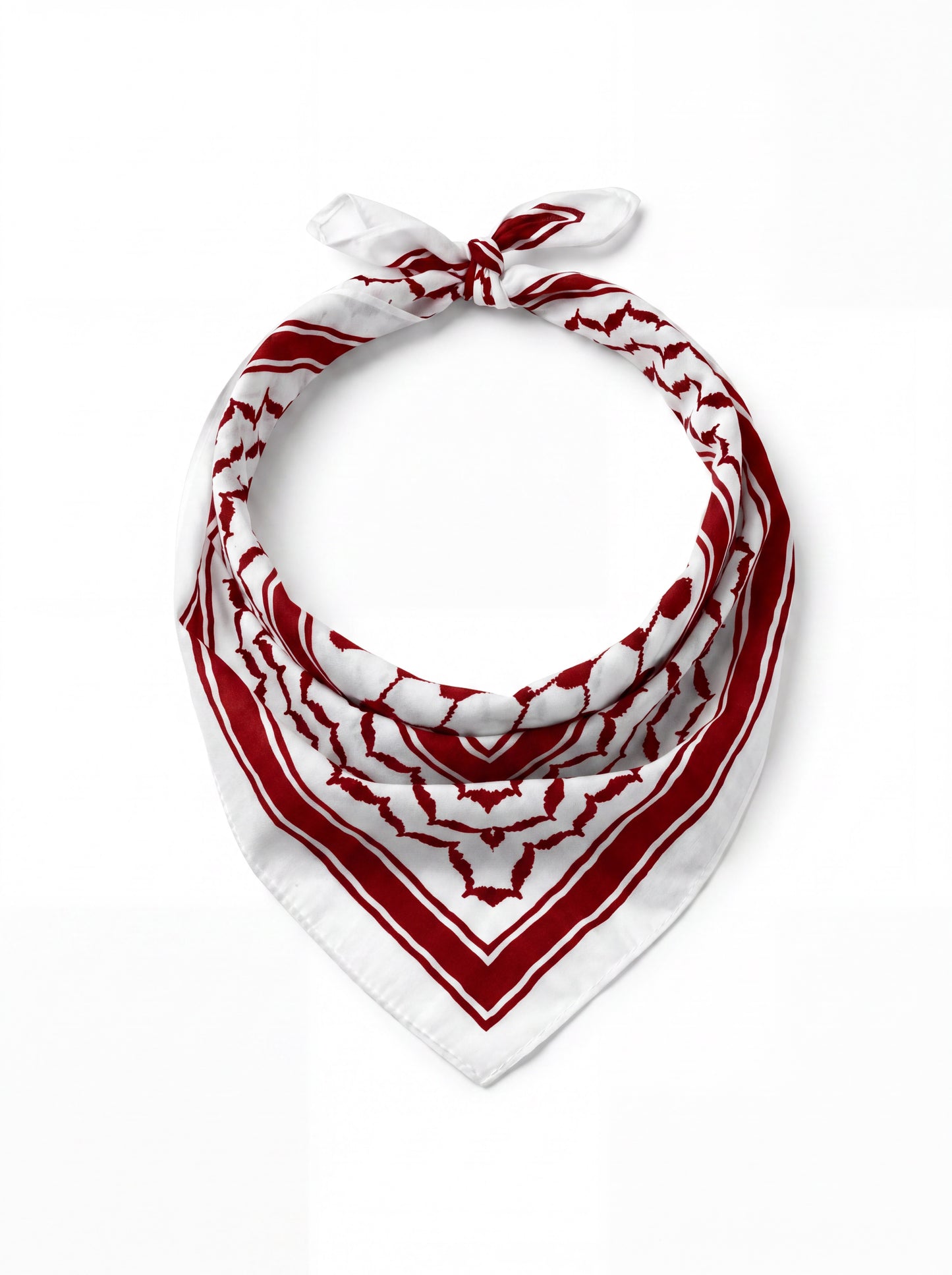 KUFIYA BANDANA RED