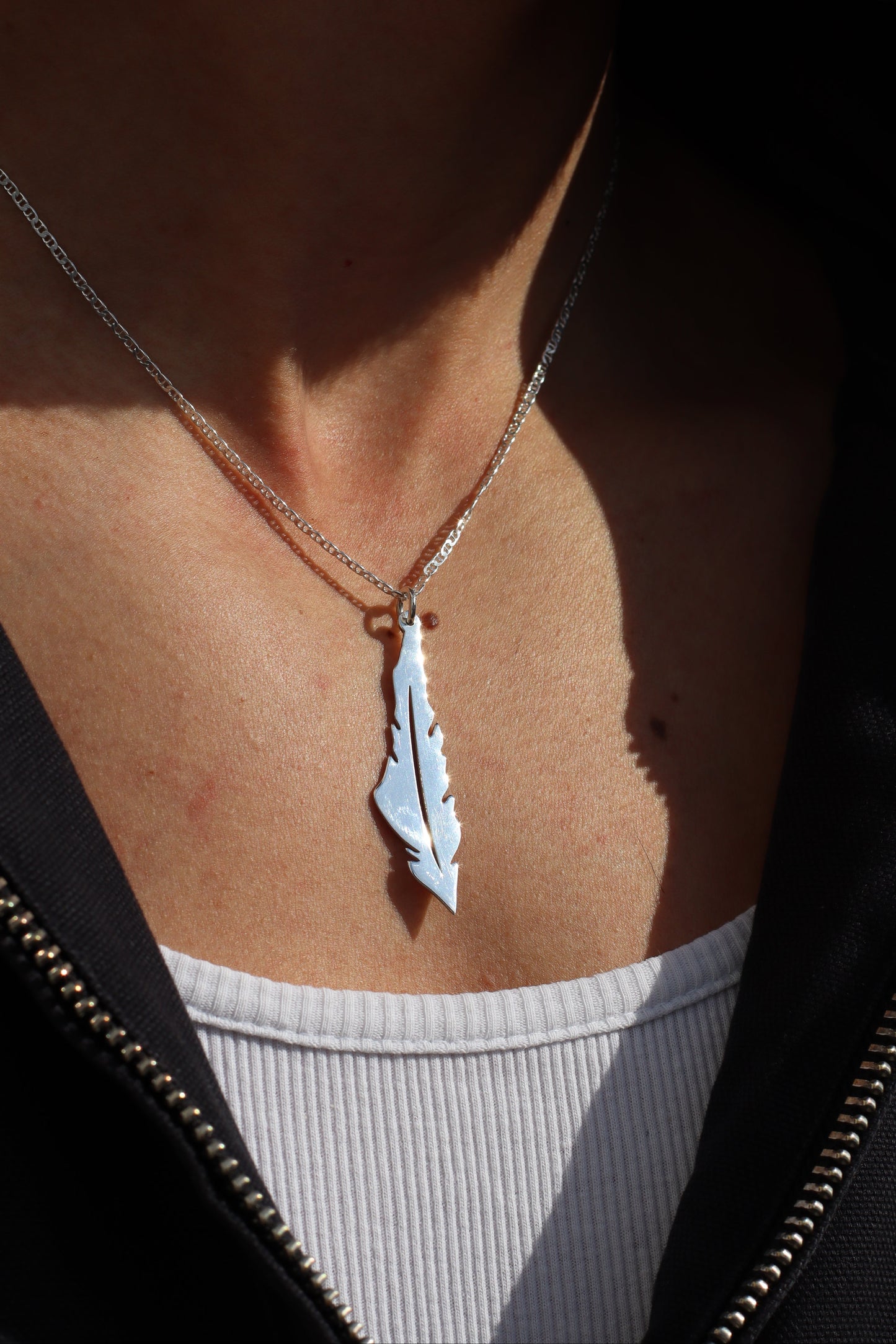 FEATHER NECKLACE