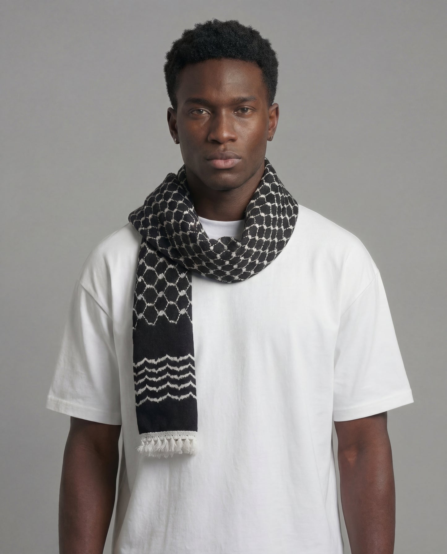 MIDNIGHT KUFIYA SCARF