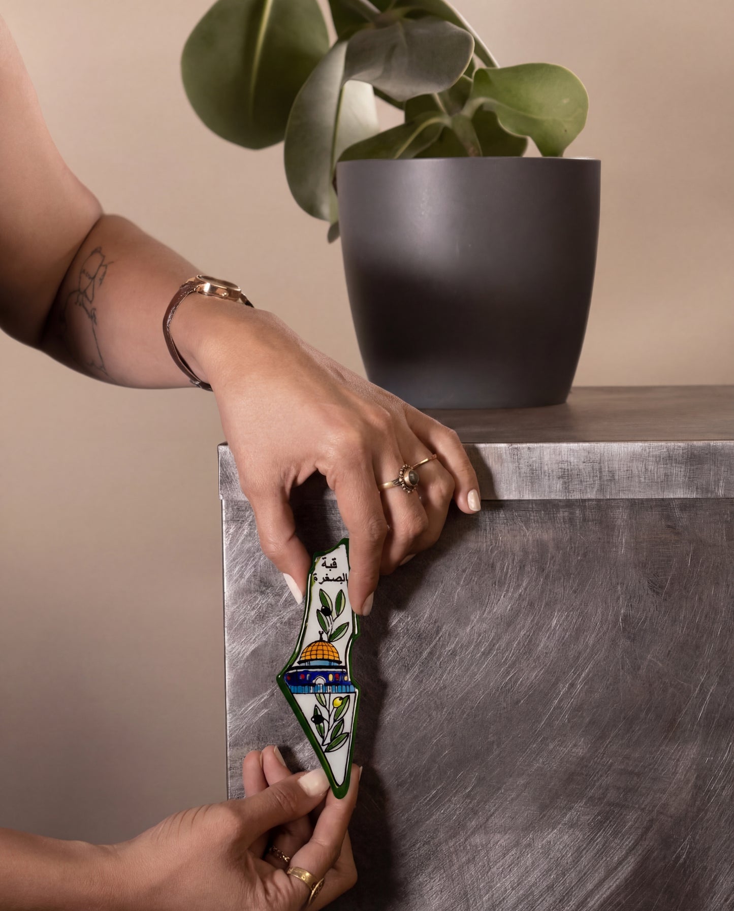 GREEN DOR MAGNET