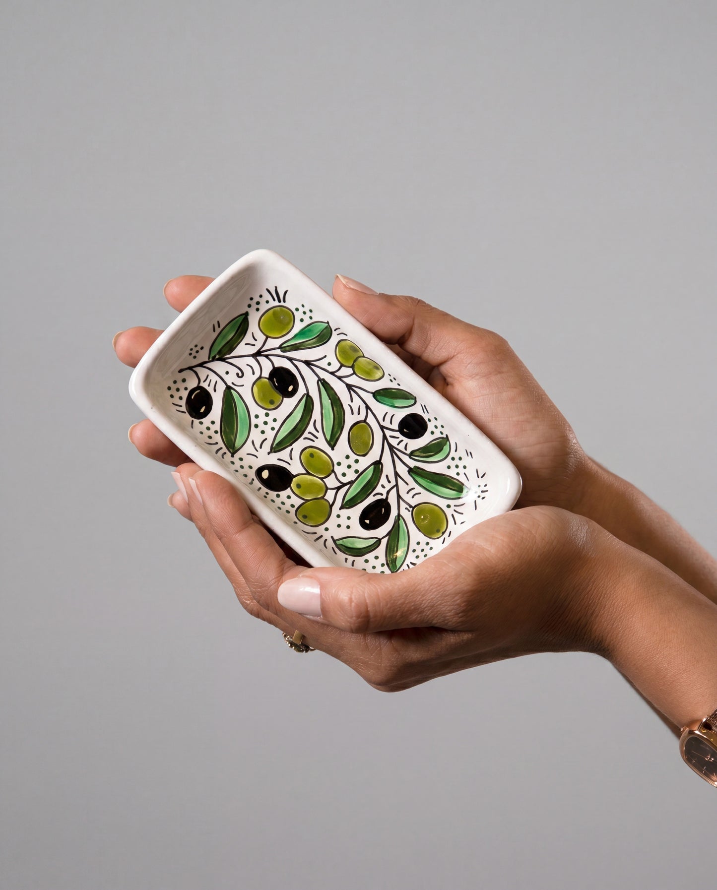 OLIVES RECTANGULAR SERVING DISH