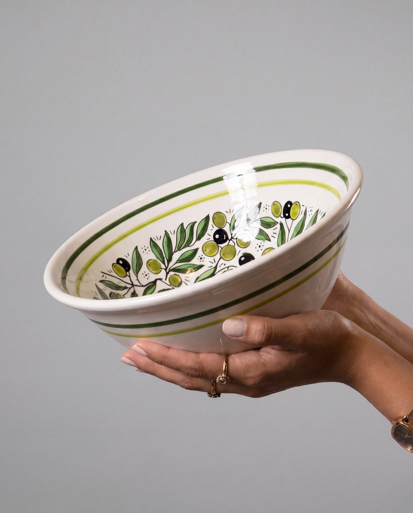 OLIVES BOWL 25 cm