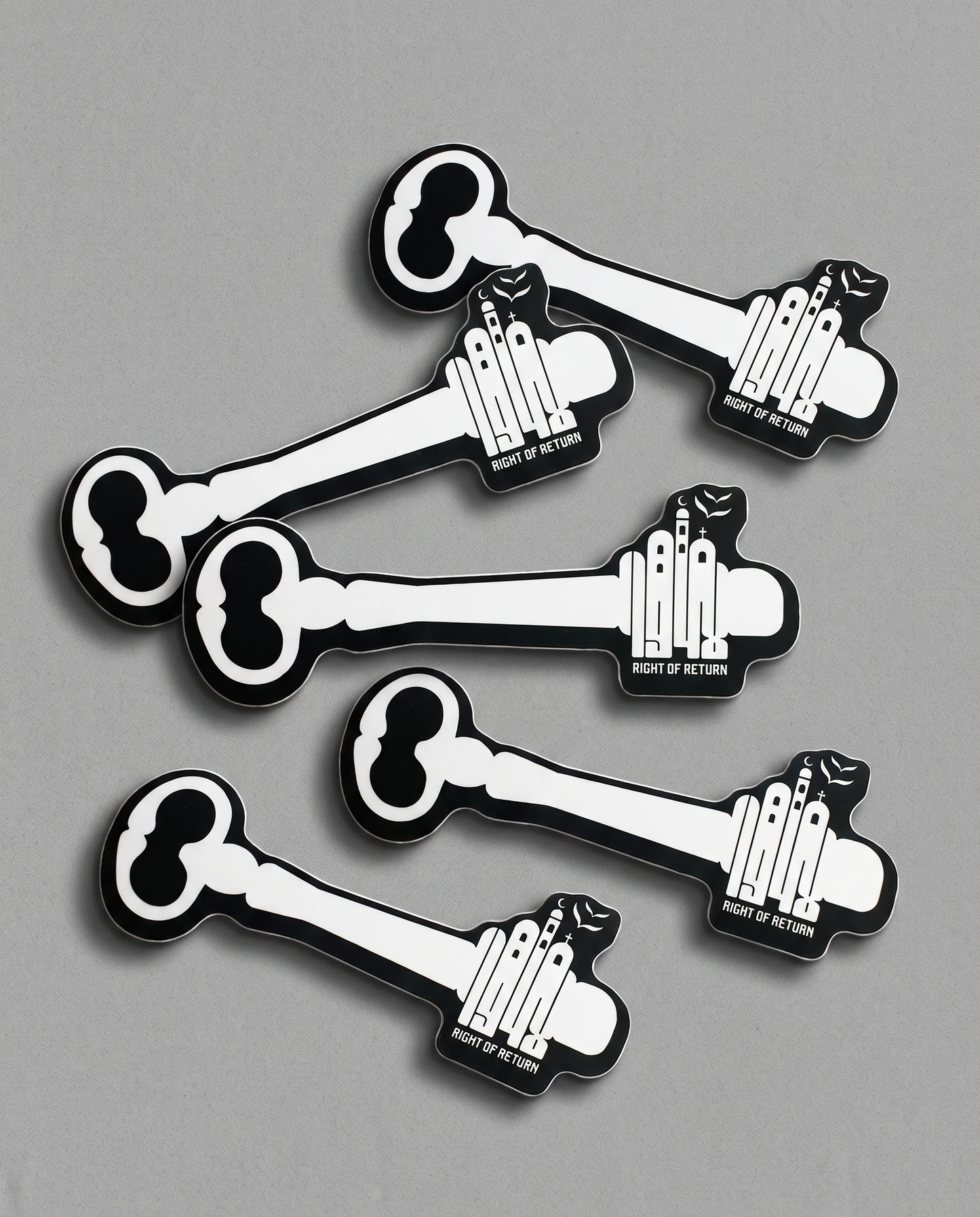 RETURN KEY STICKERS