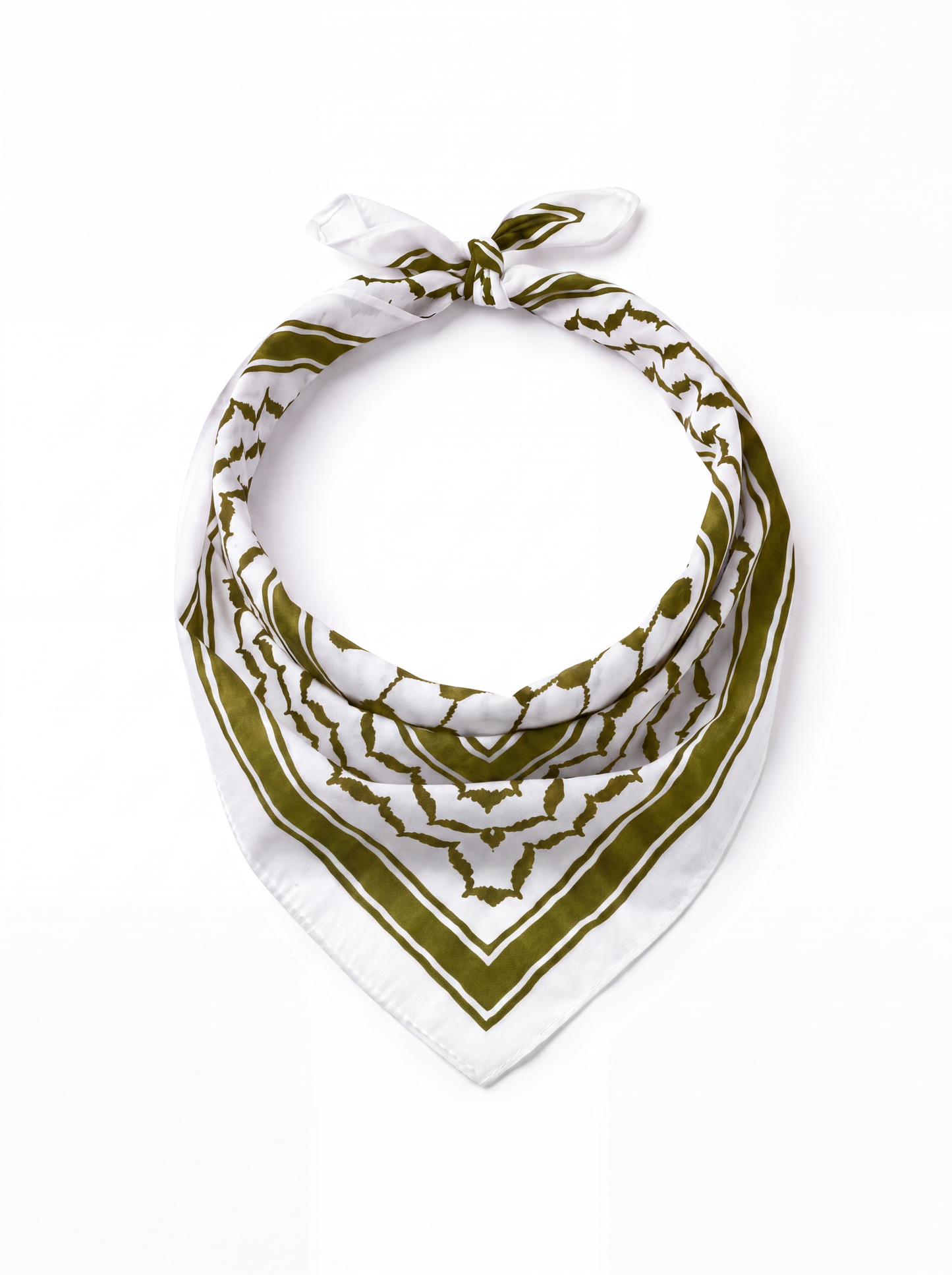 OLIVE KUFIYA BANDANA