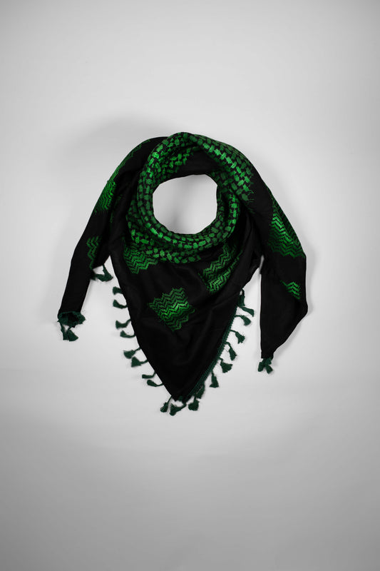 كوفية, كوفية فلسطينية, keffiyeh
كوفية فلسطينية
	•	كوفية الحرباوي
	•	Palestinian keffiyeh