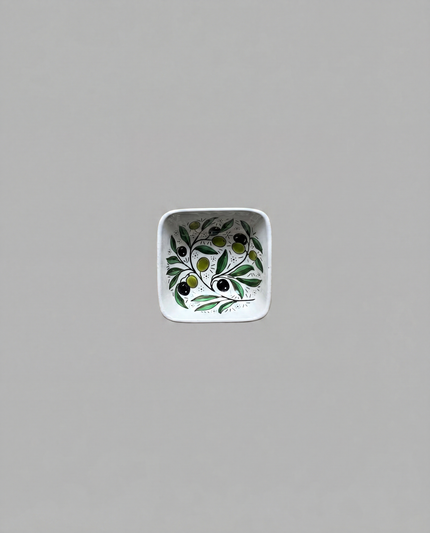 OLIVES SQUARE DEEP PLATE