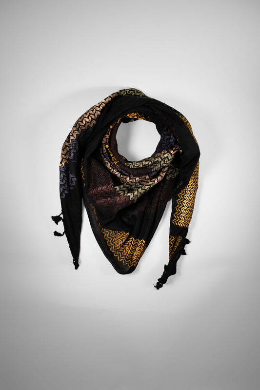 كوفية, كوفية فلسطينية, keffiyeh
كوفية فلسطينية
	•	كوفية الحرباوي
	•	Palestinian keffiyeh
