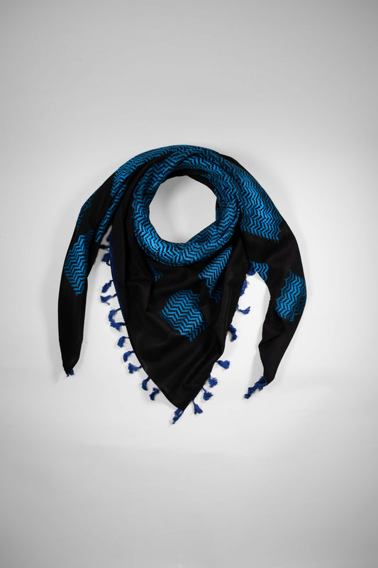 كوفية, كوفية فلسطينية, keffiyeh
كوفية فلسطينية
	•	كوفية الحرباوي
	•	Palestinian keffiyeh