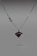 W-MELON PIECE NECKLACE
