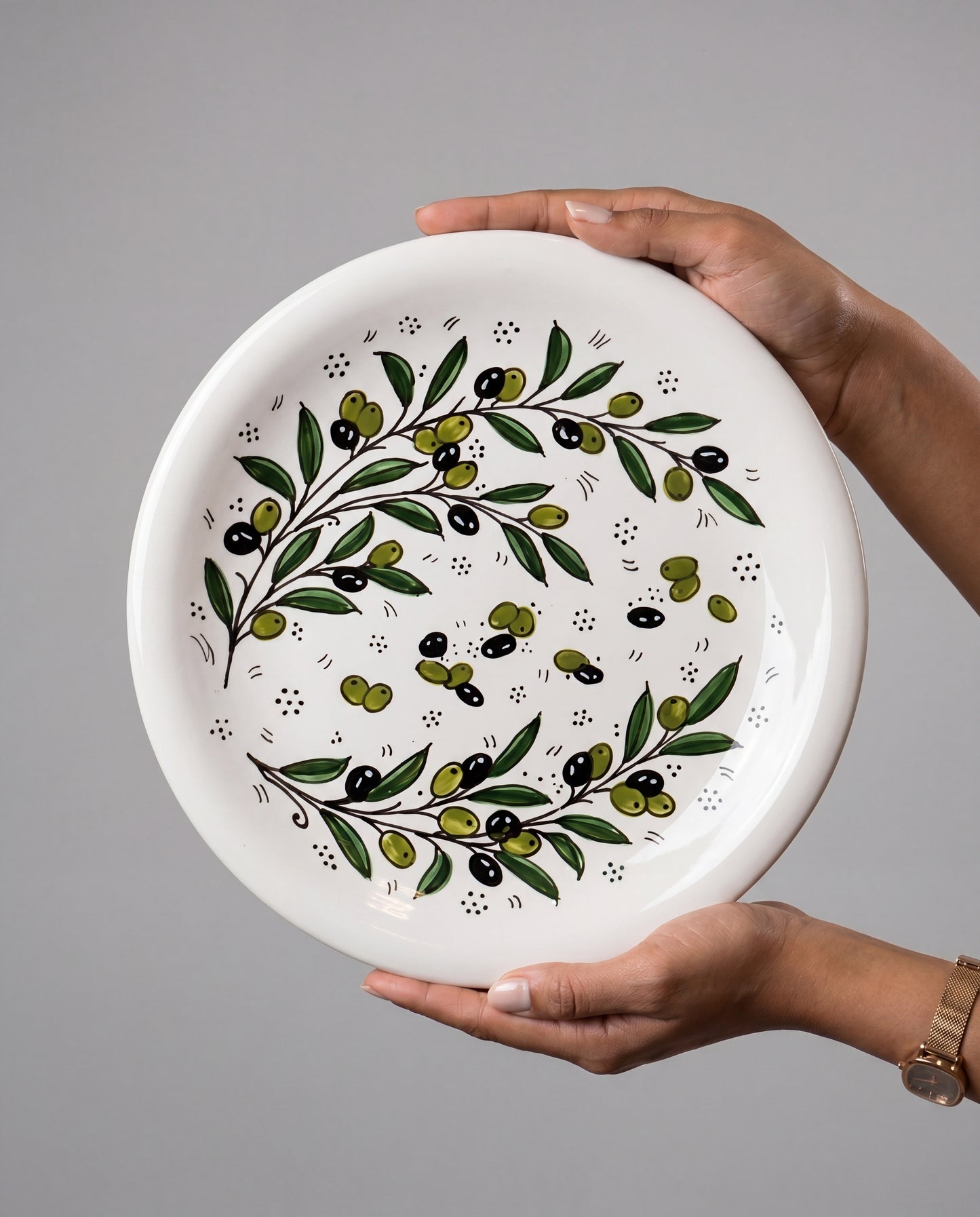 OLIVES DINNER  PLATE