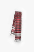 RED-BLACK KUFIYA SCARF