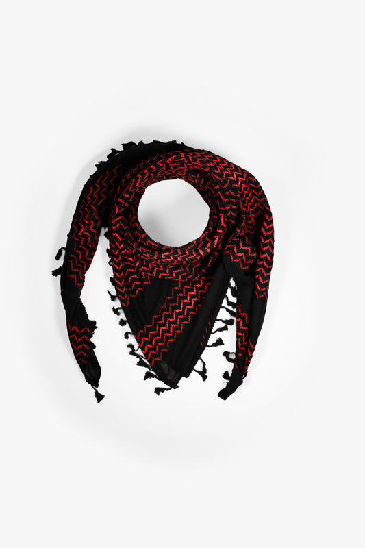 كوفية الحرباوي
Hirbawi Kufiya 
Um Suleiman Hirbawi Kufiya