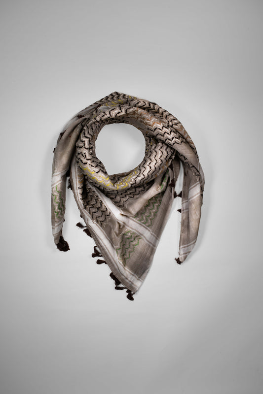 كوفية, كوفية فلسطينية, keffiyeh
كوفية فلسطينية
	•	كوفية الحرباوي
	•	Palestinian keffiyeh
