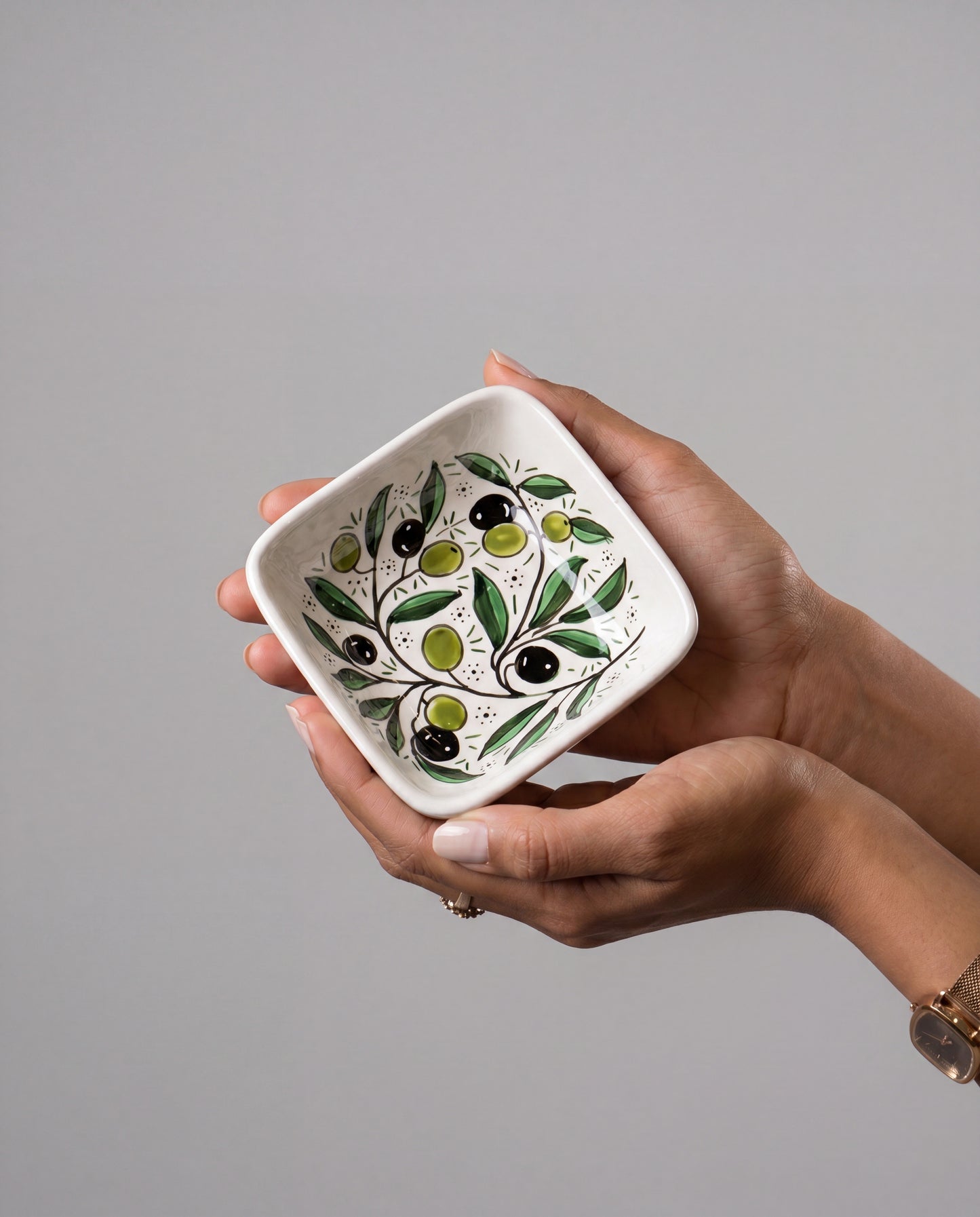 OLIVES SQUARE DEEP PLATE