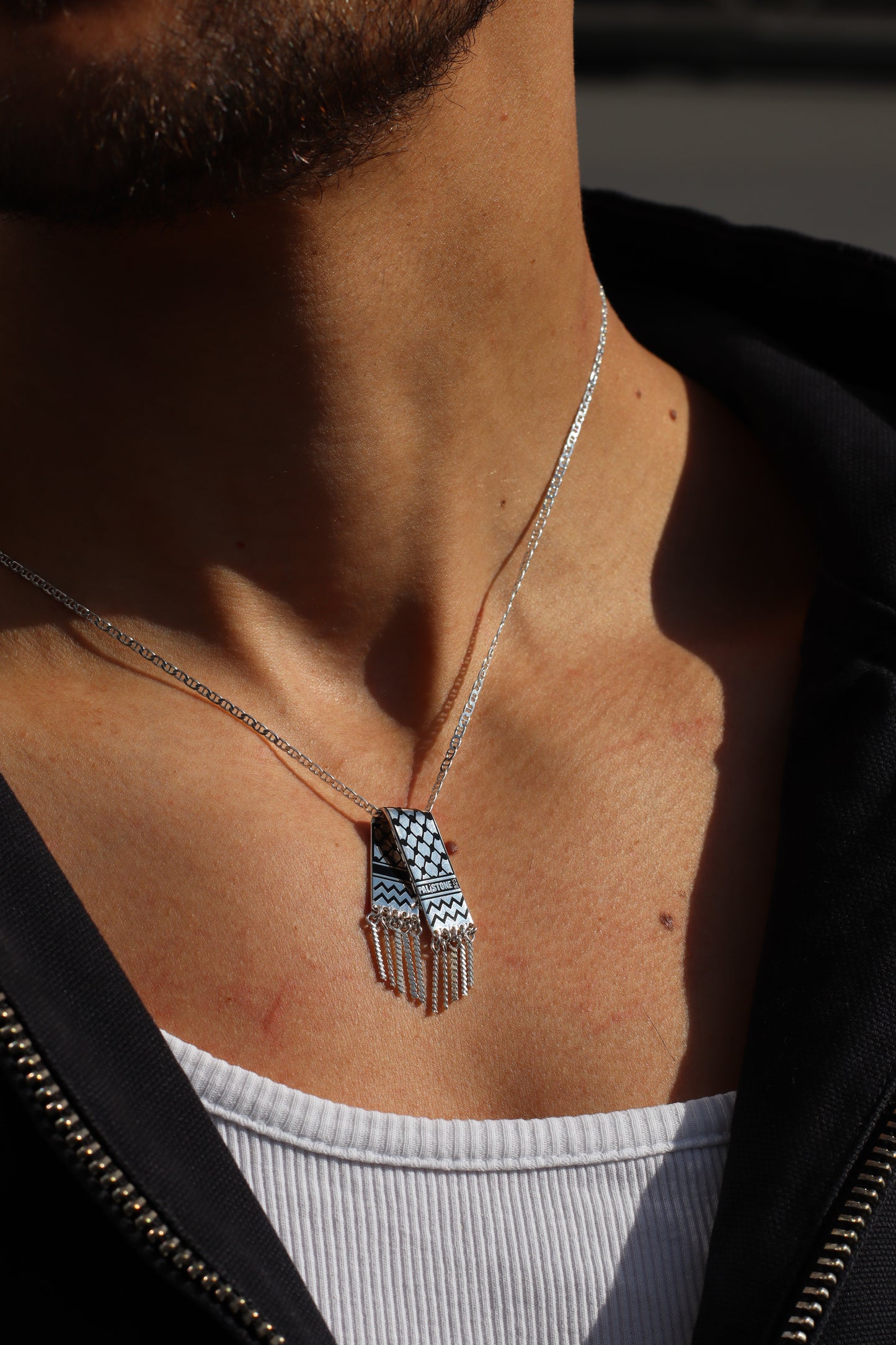 KUFIYA SCARF NECKLACE