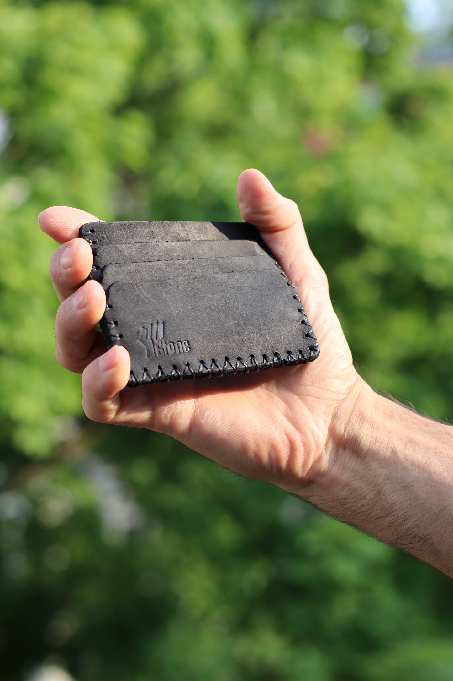 LEATHER CARD HOLDER
