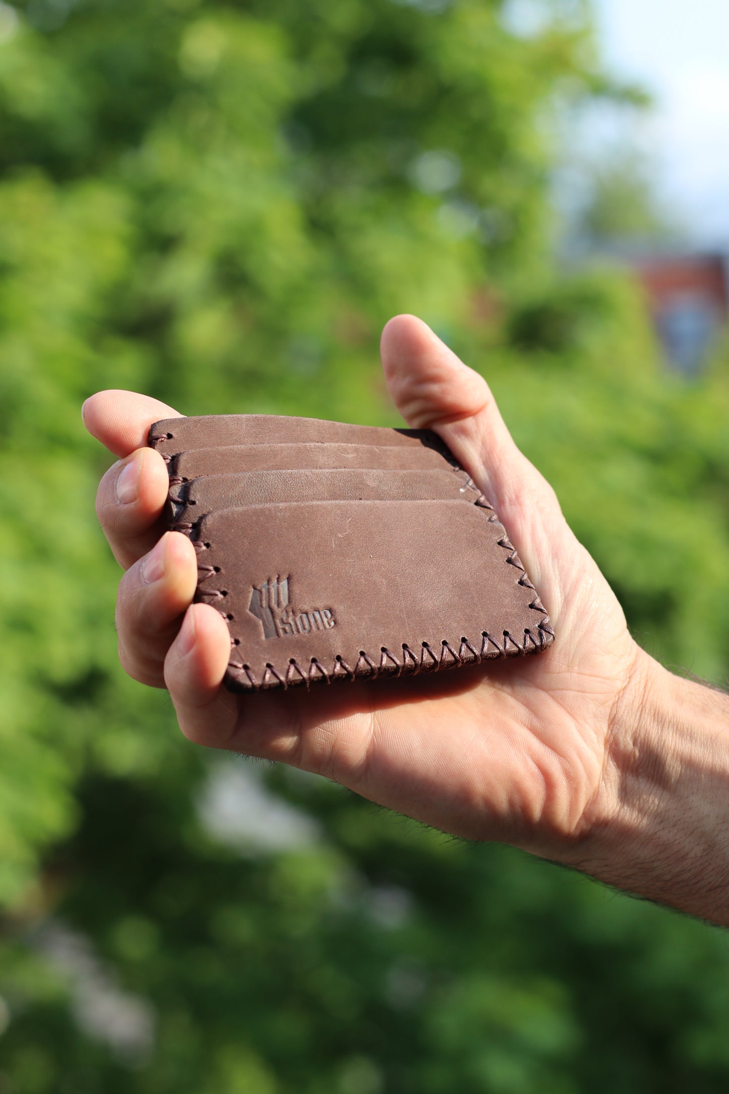 LEATHER CARD HOLDER