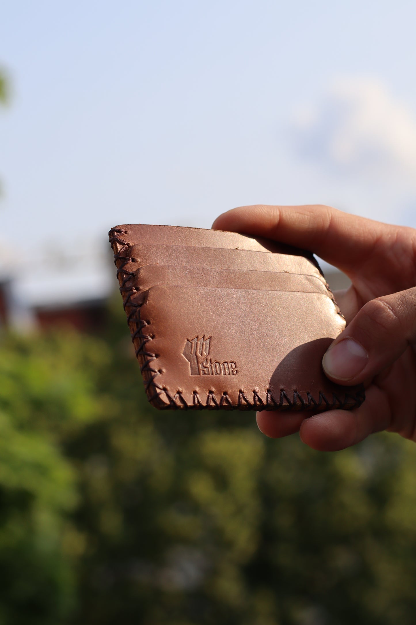 LEATHER CARD HOLDER