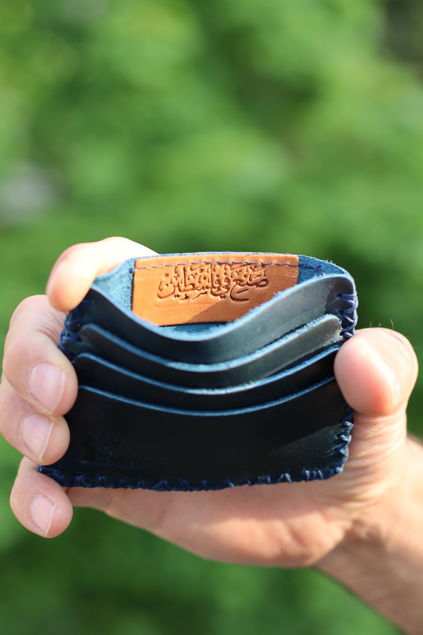 LEATHER CARD HOLDER