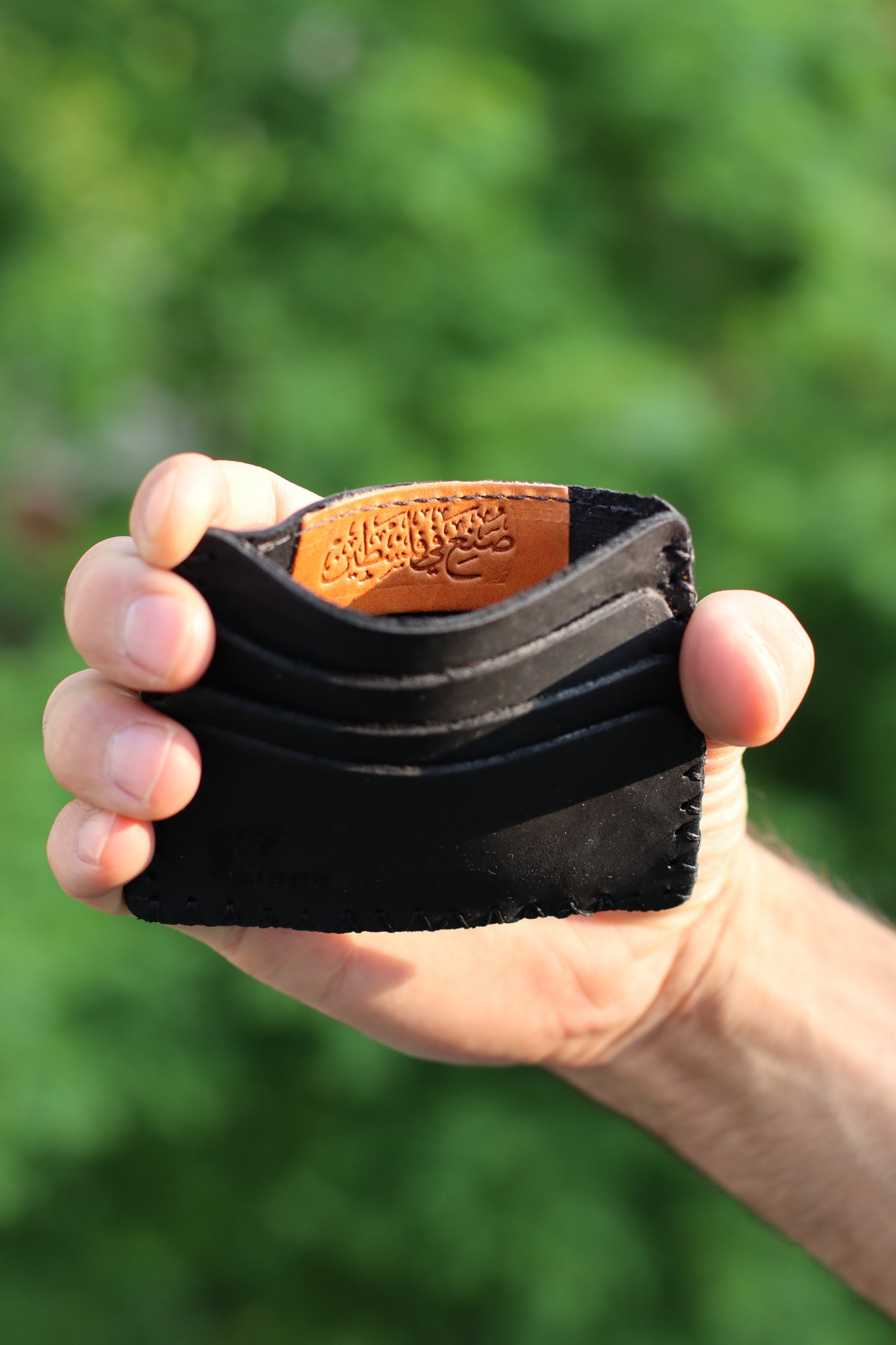 LEATHER CARD HOLDER