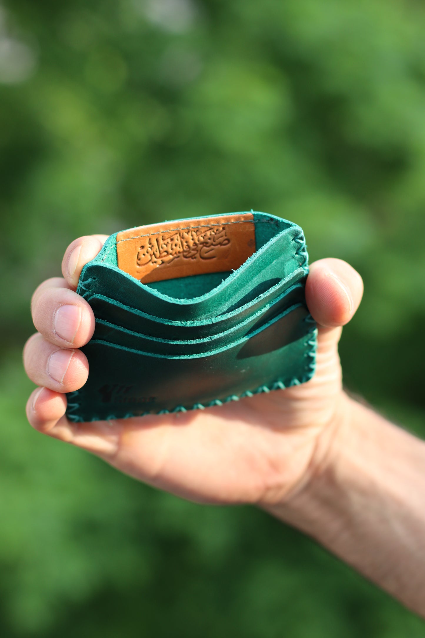 LEATHER CARD HOLDER