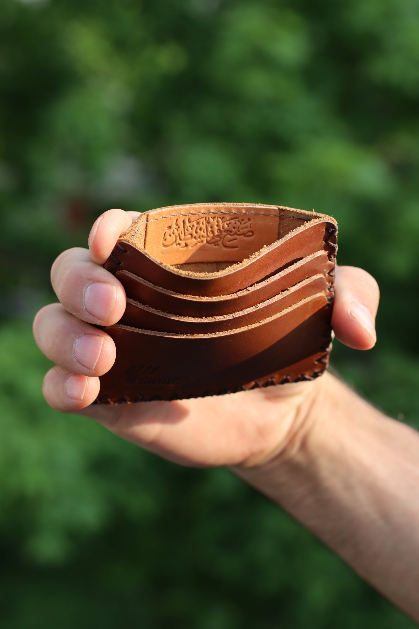 LEATHER CARD HOLDER