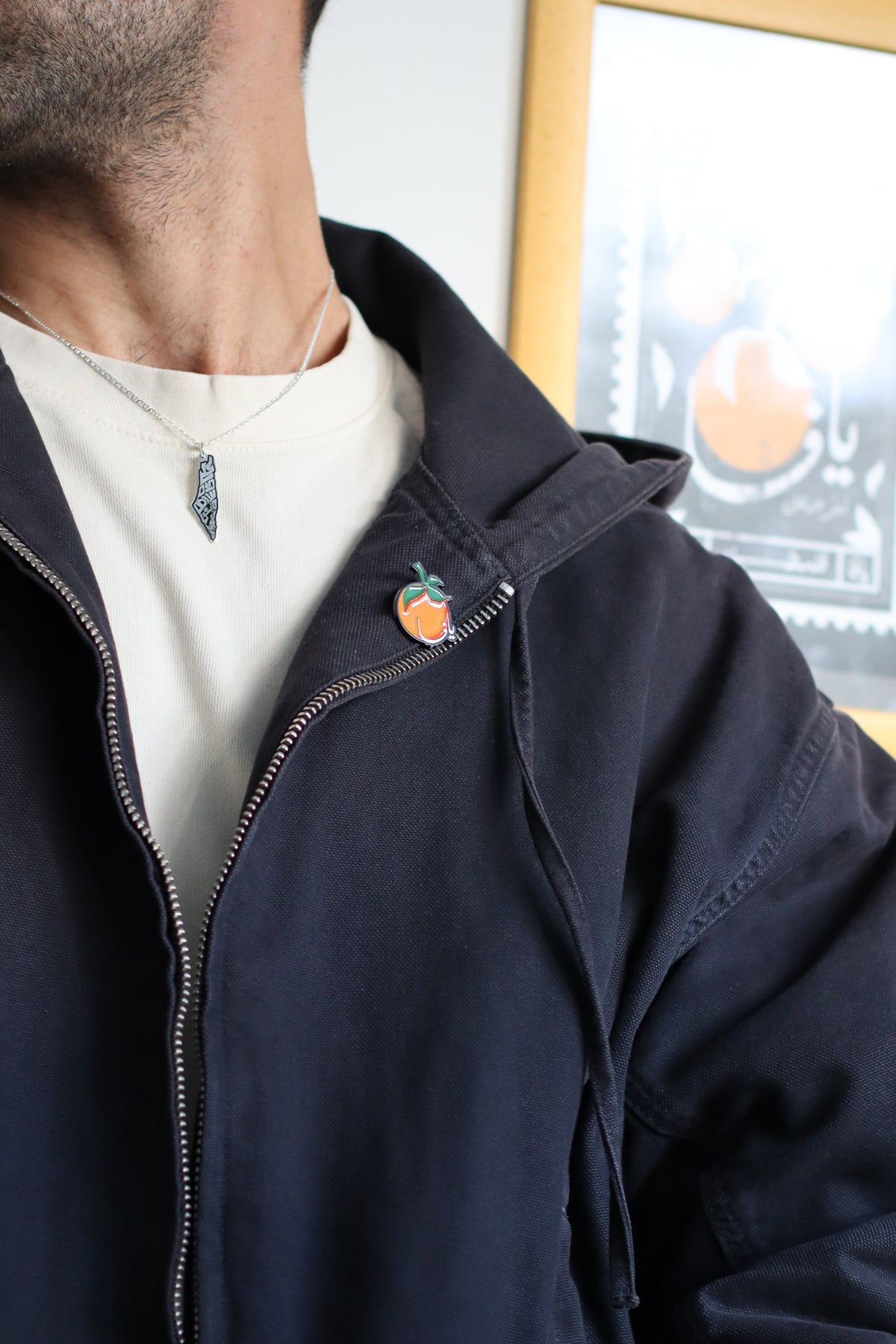 YAFFA ORANGE PIN