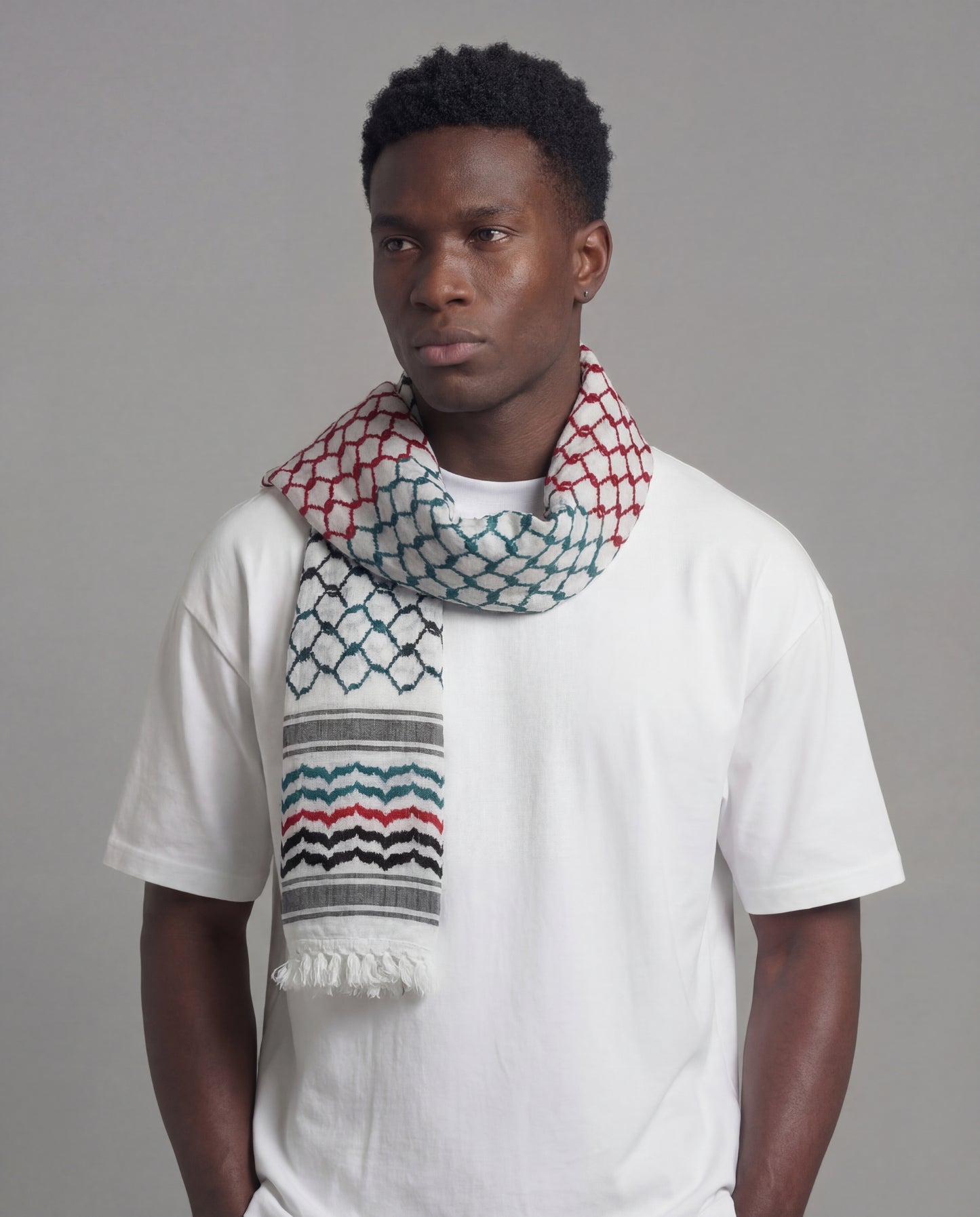 FLAG KUFIYA SCARF