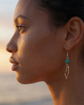 FRAMED MAP EARRINGS