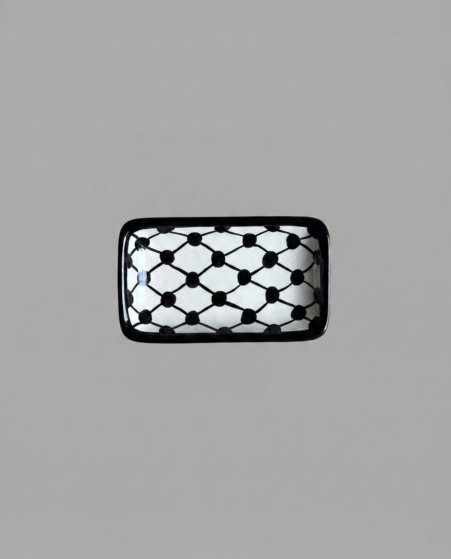 KUFIYA RECTANGULAR SERVING DISH
