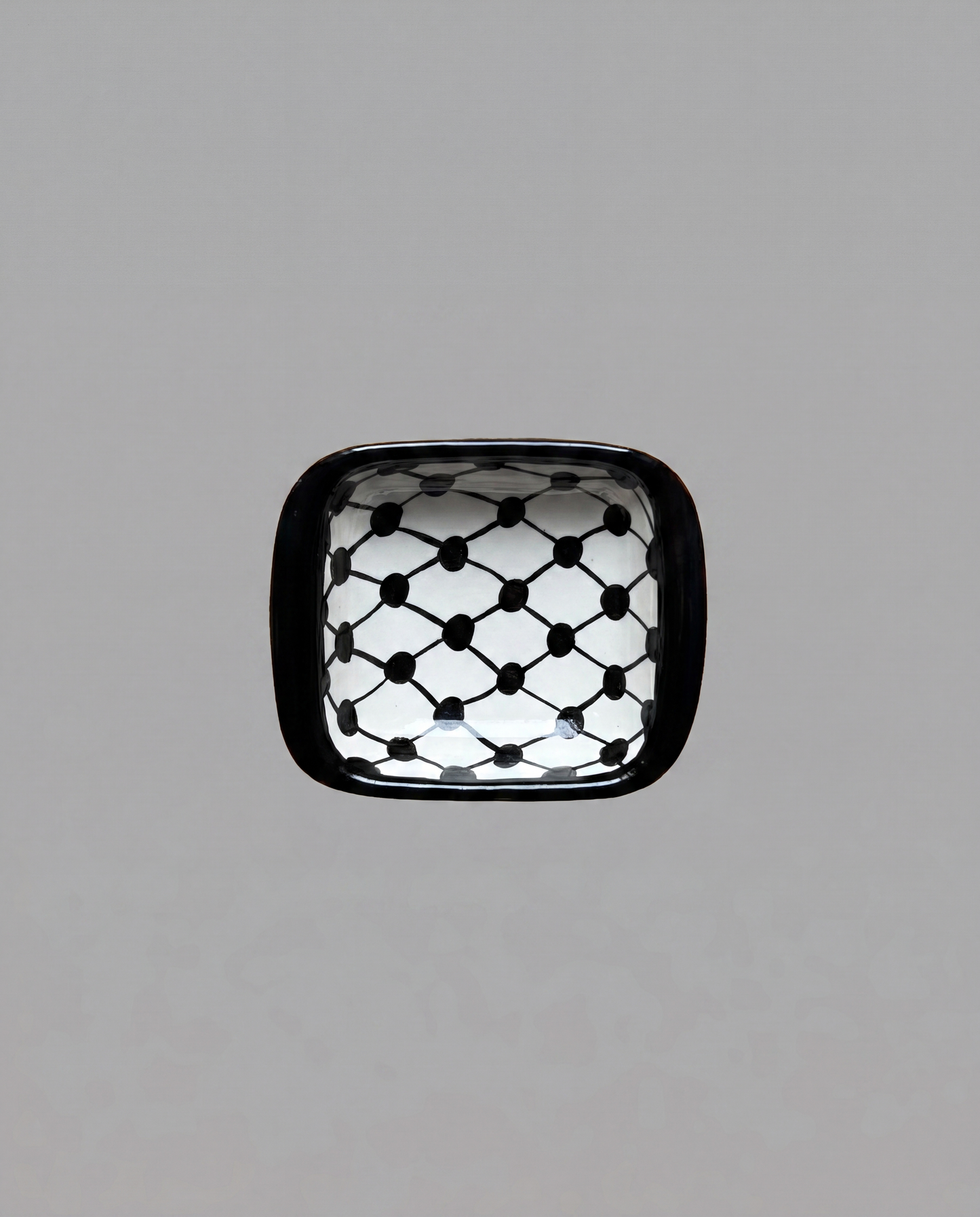 KUFIYA SQUARE PLATE - THICK