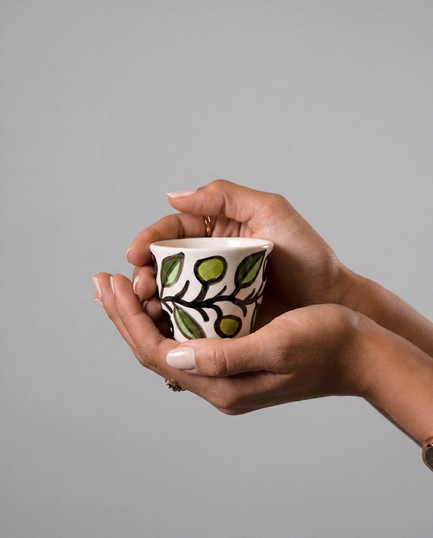 OLIVES PATTERN CUP