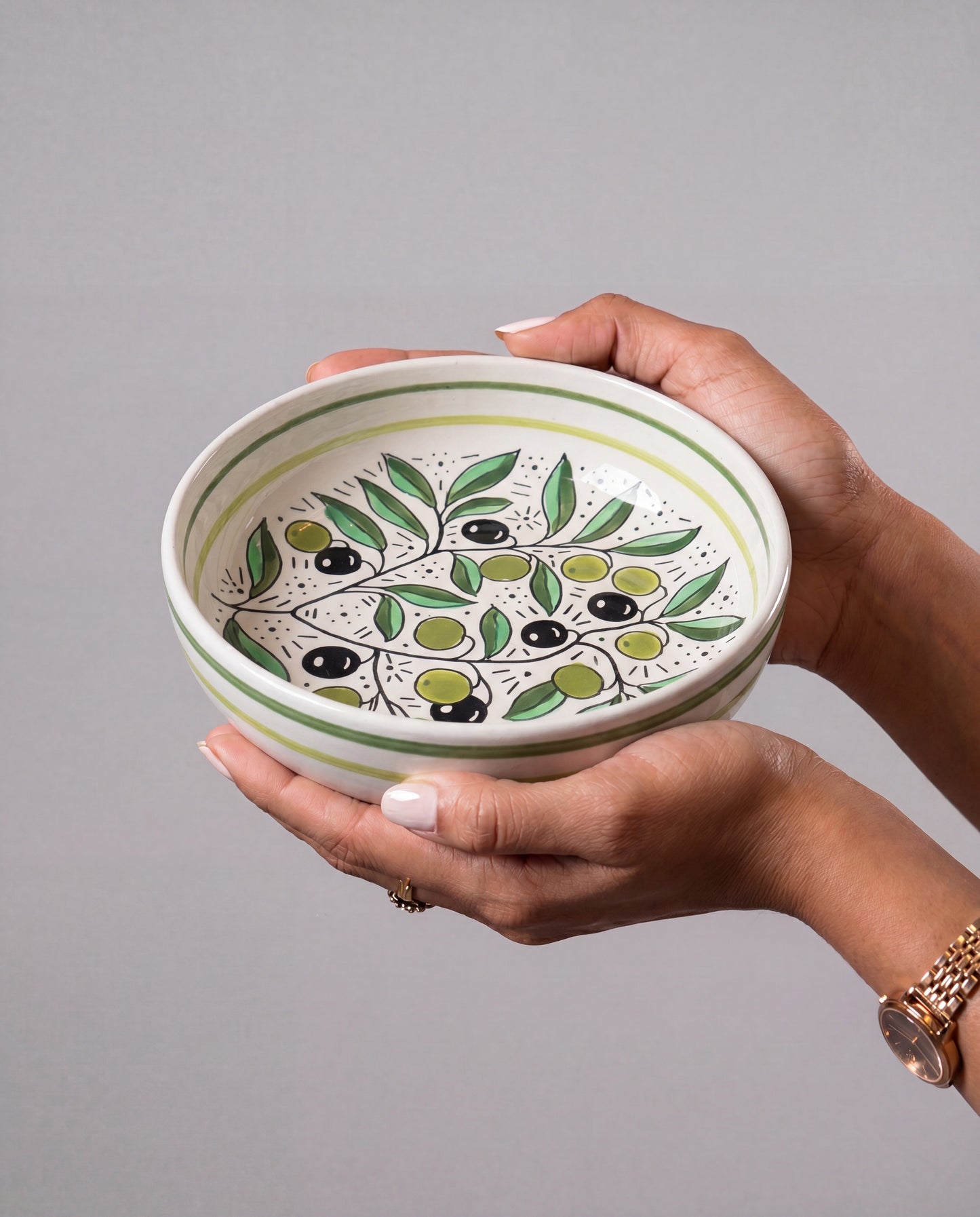 OLIVES BOWL 18 cm