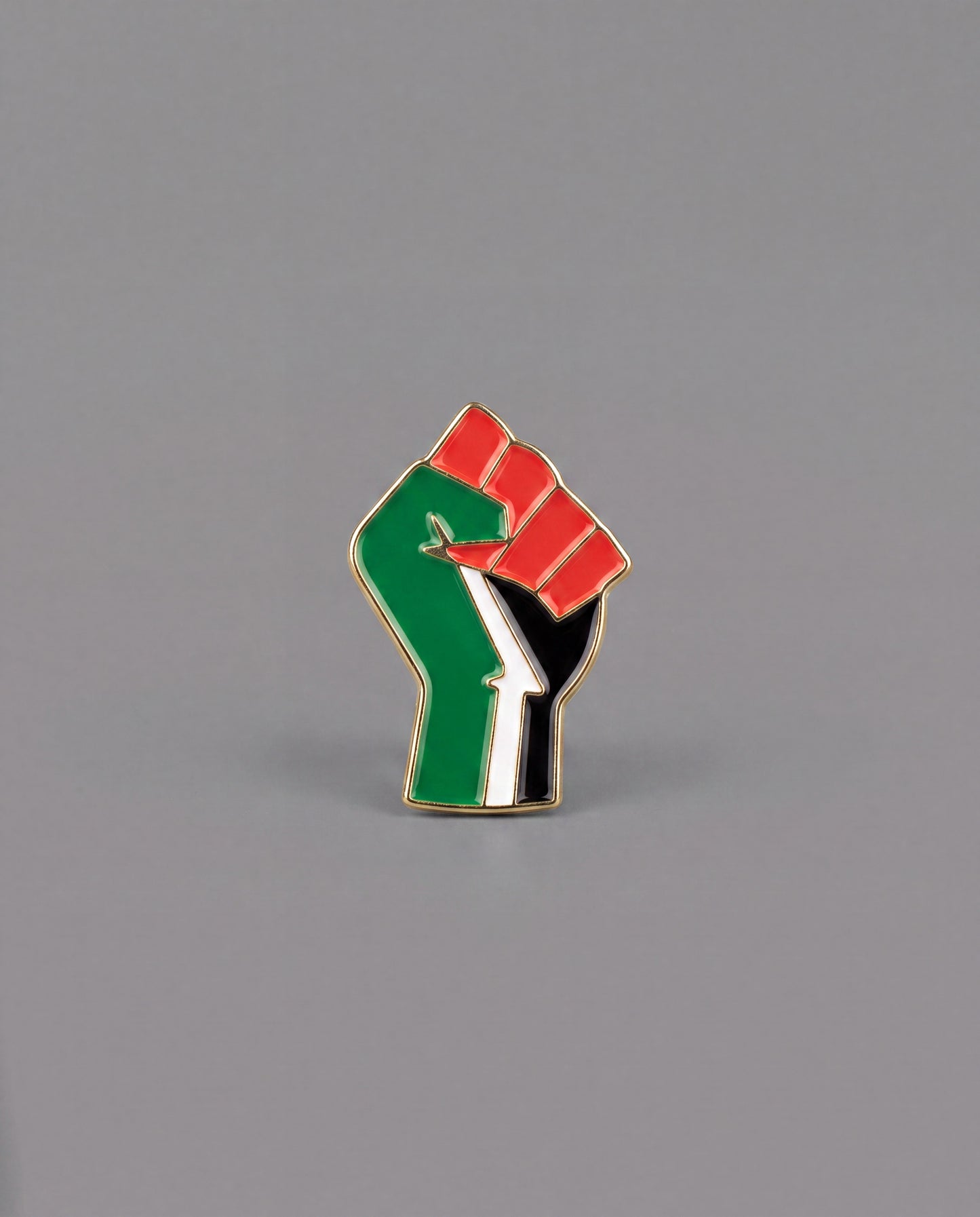 FLAG FIST PIN