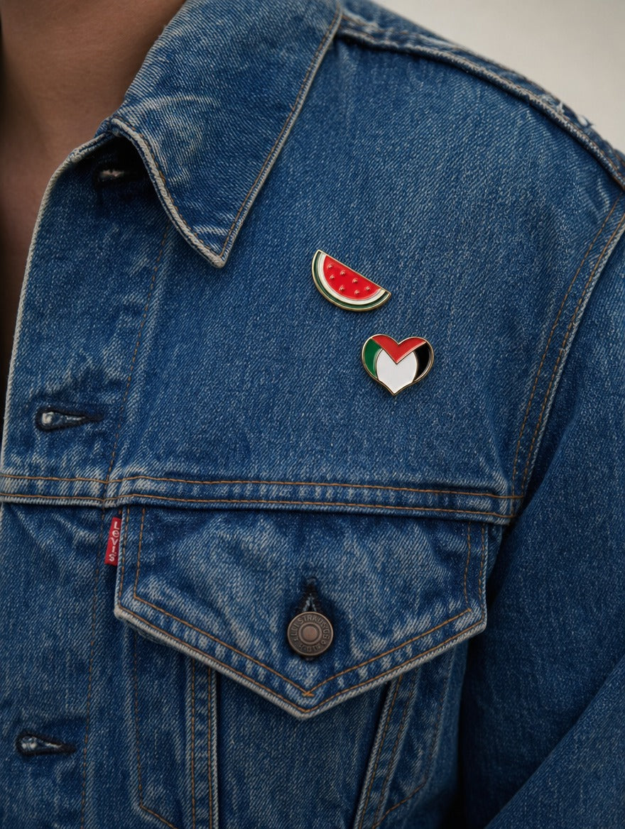 WATERMELON SLICE PIN