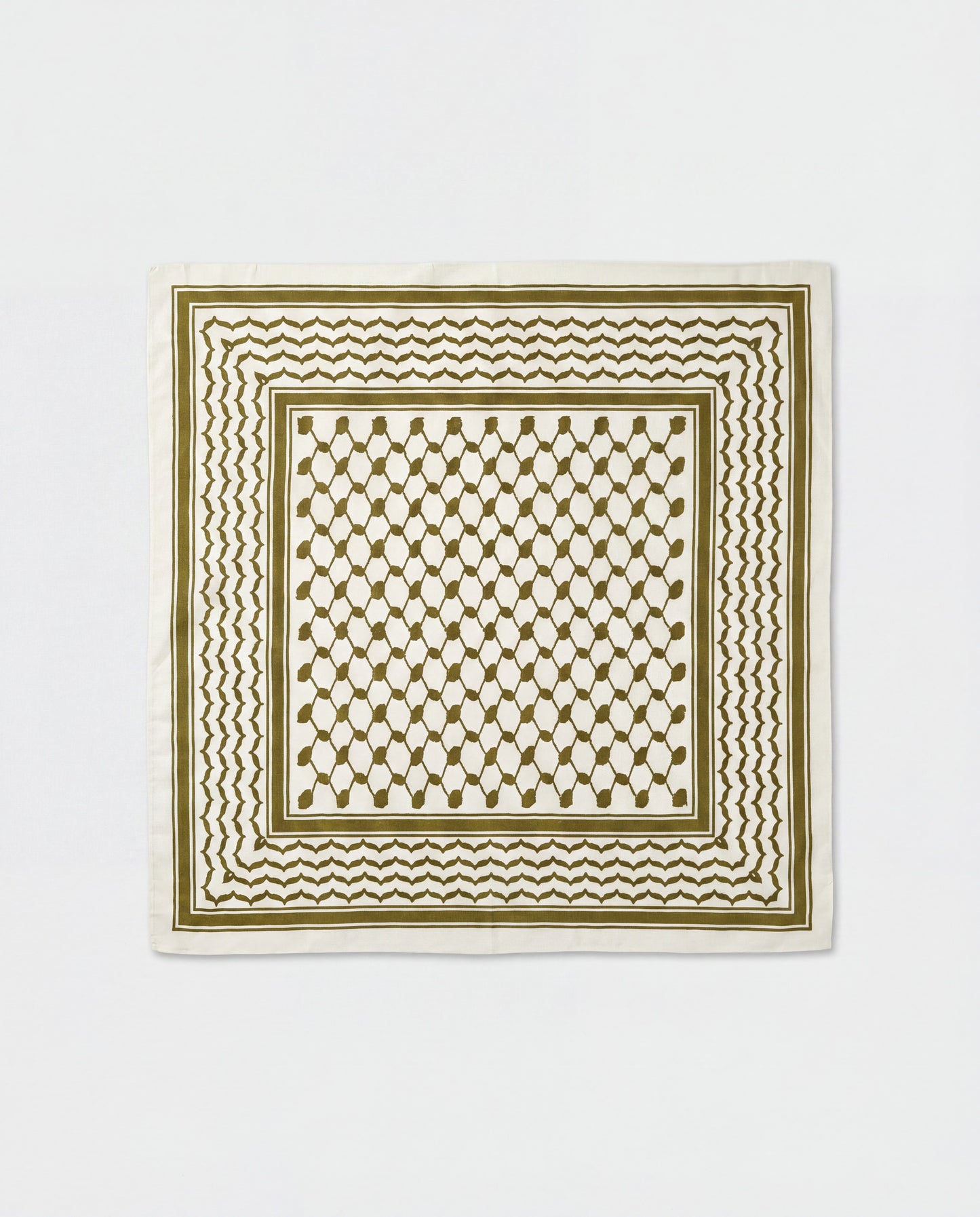 OLIVE KUFIYA BANDANA