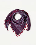 DARK RED KUFIYA