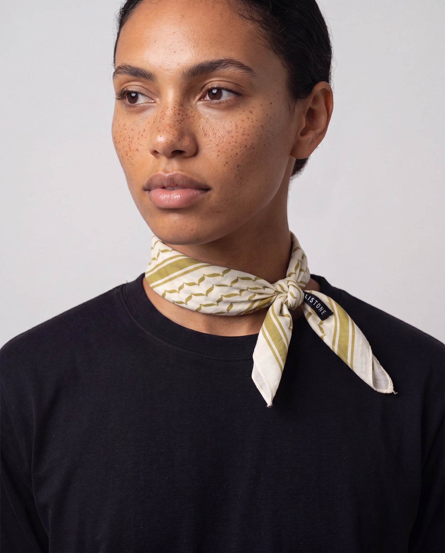 OLIVE KUFIYA BANDANA