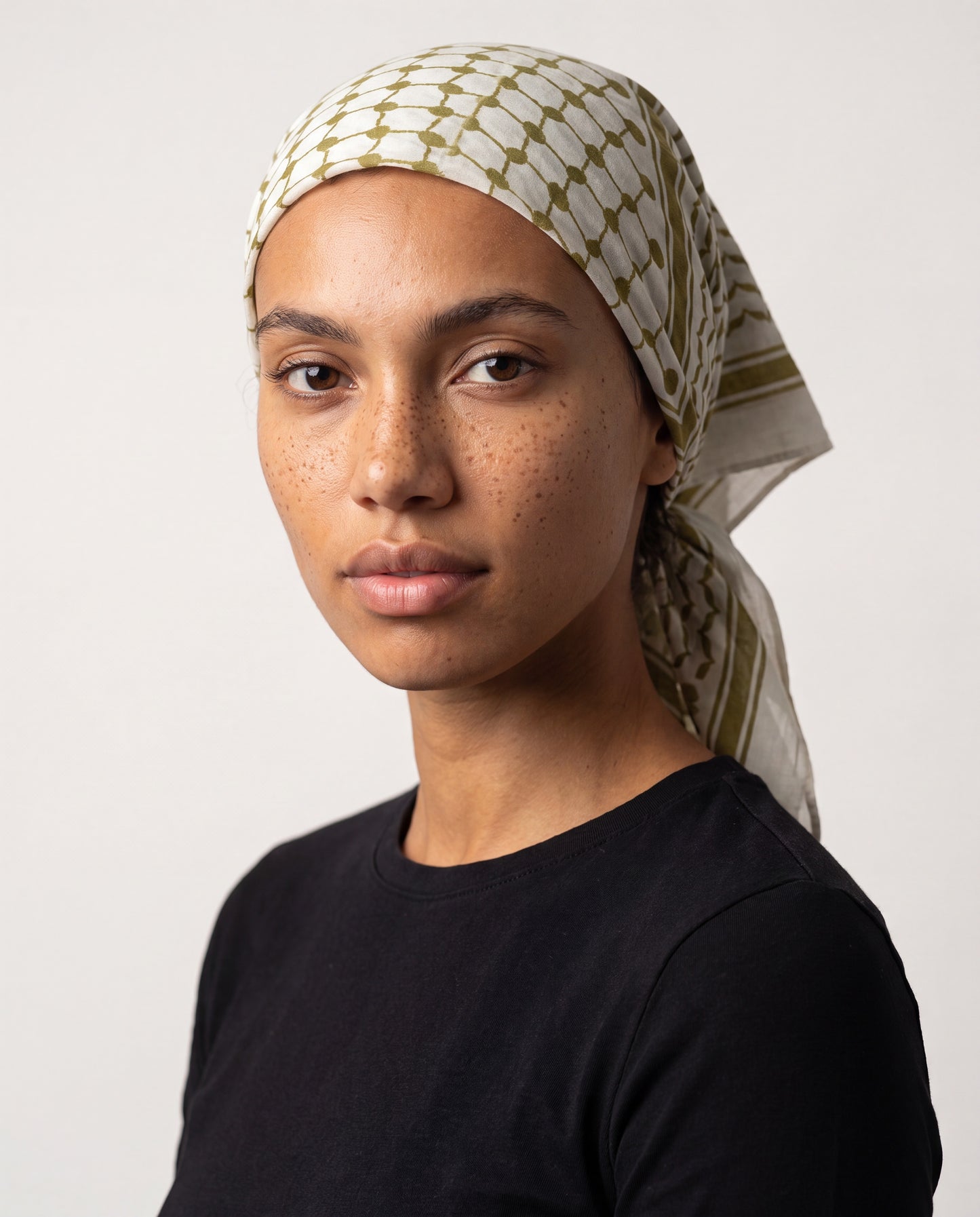 OLIVE KUFIYA BANDANA