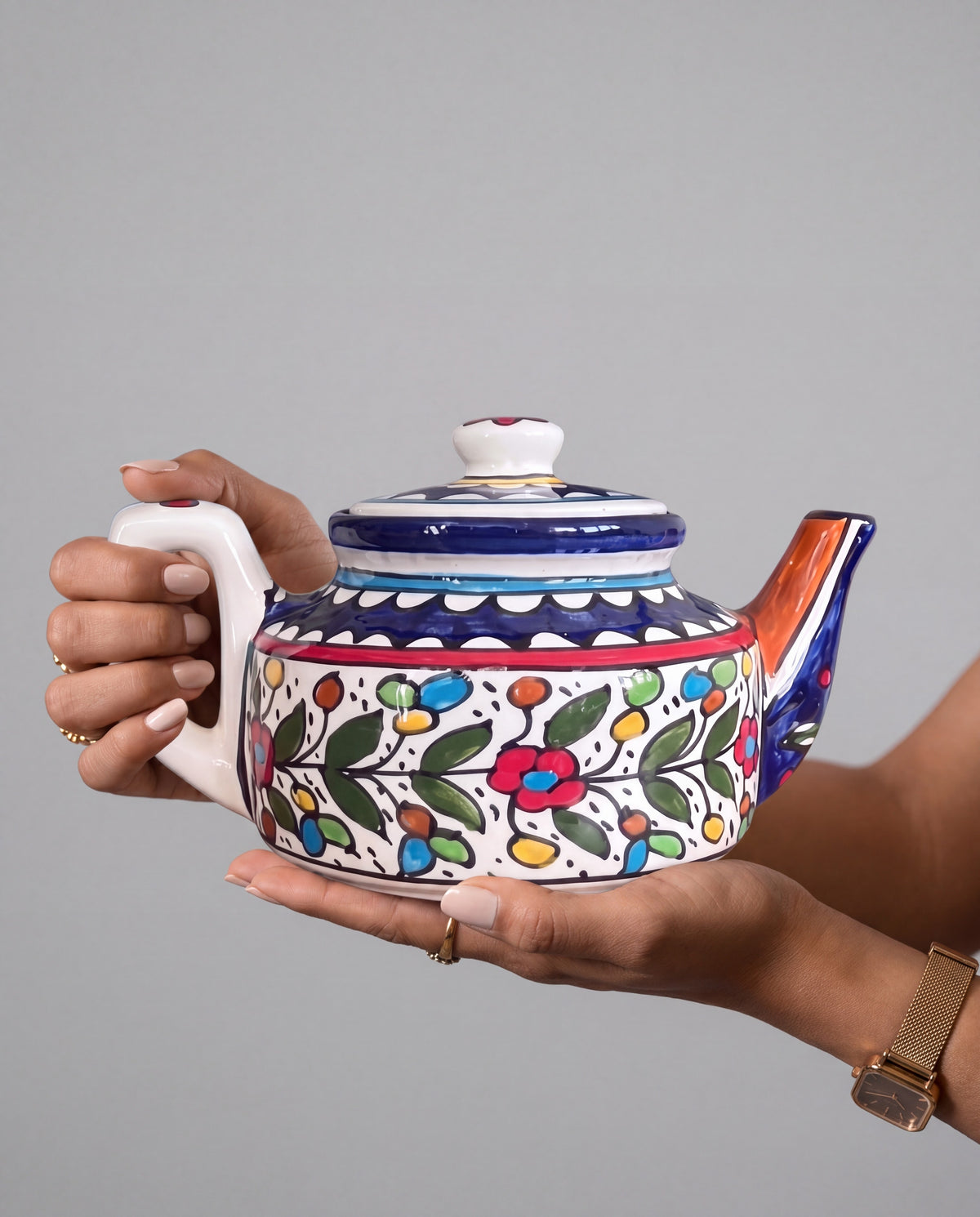 ROSE TEA POT