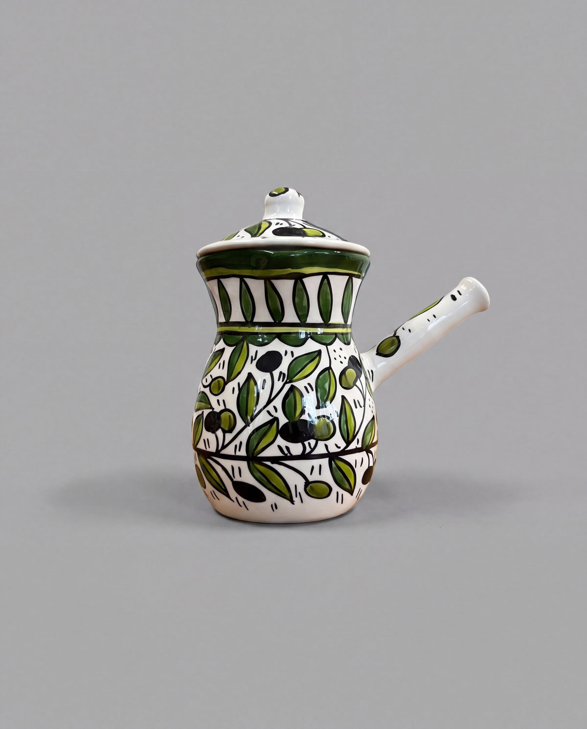 OLIVES COFFEE POT