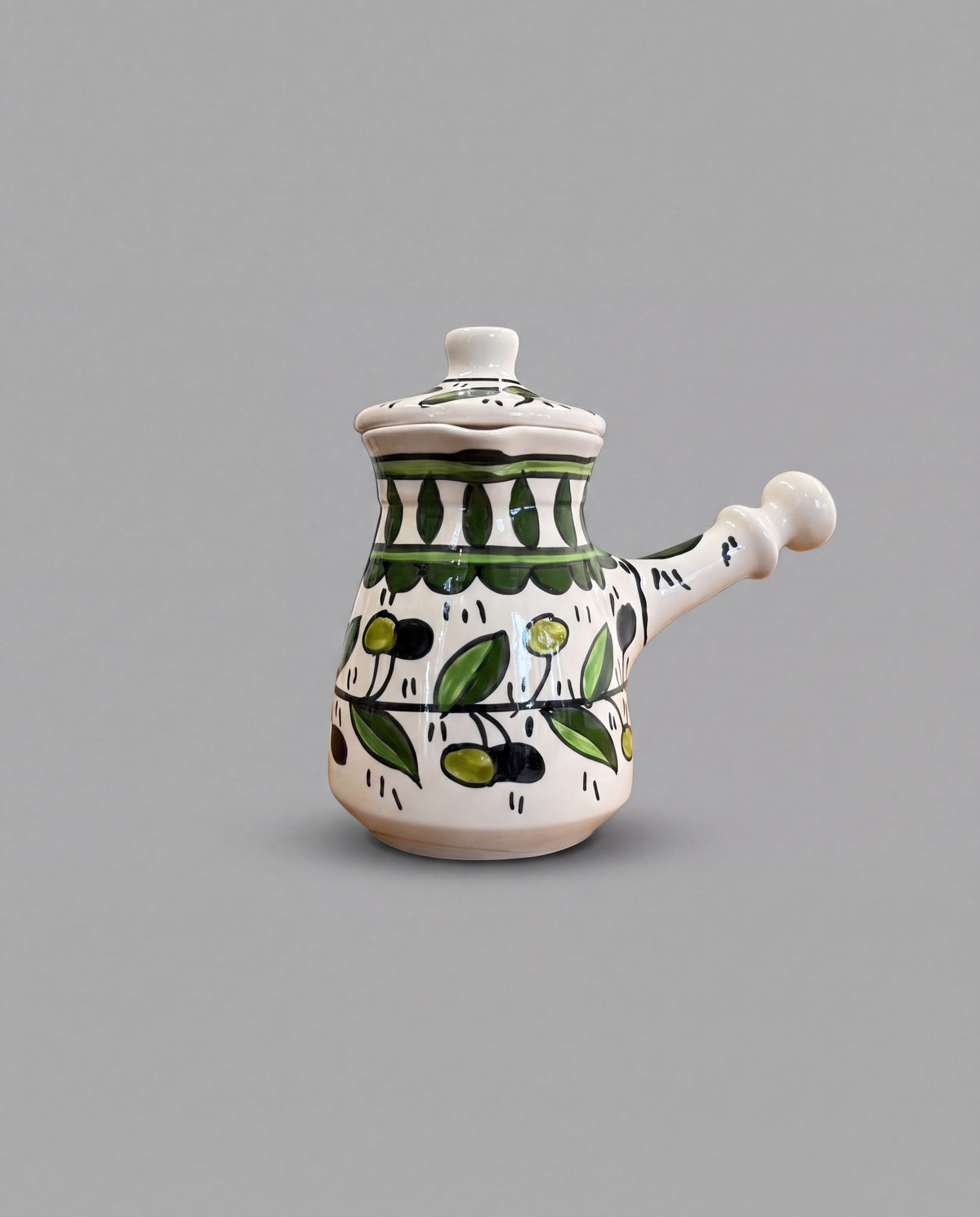 OLIVES COFFEE POT