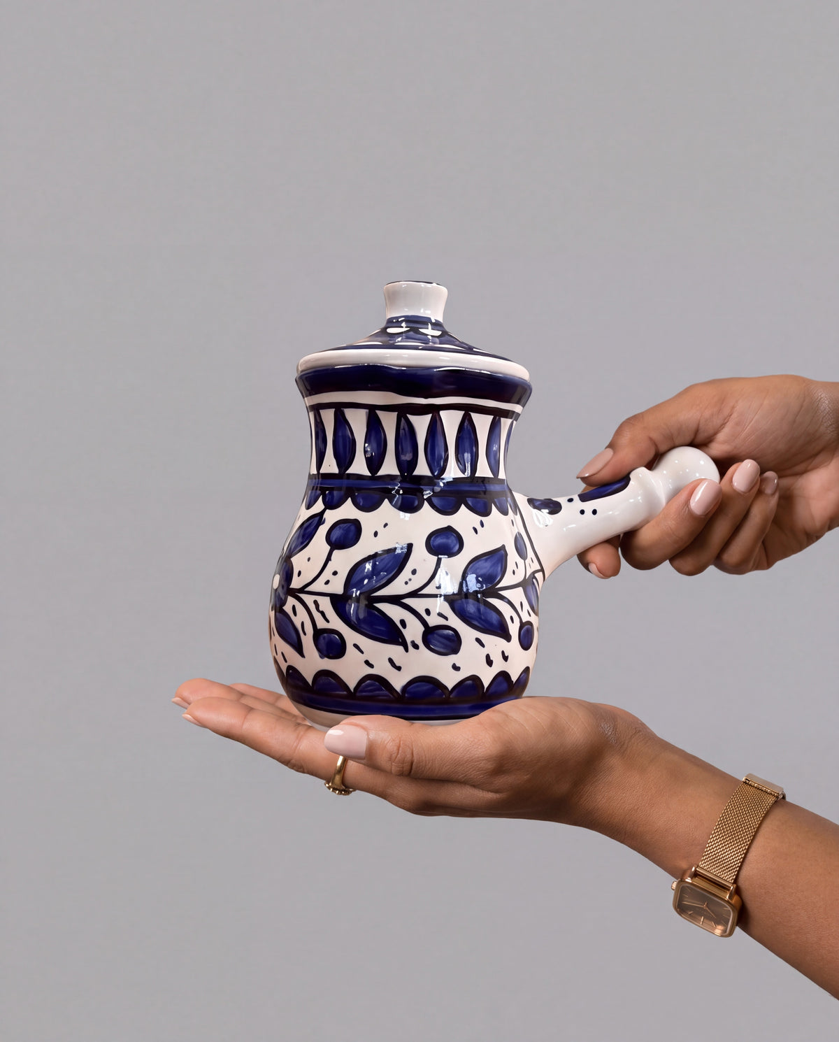 COFFEE POT BLUE