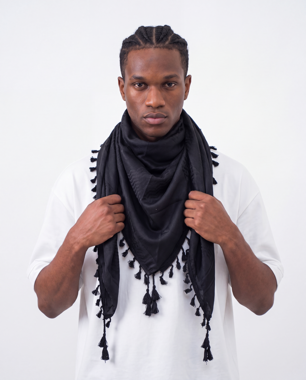 PURE BLACK KUFIYA