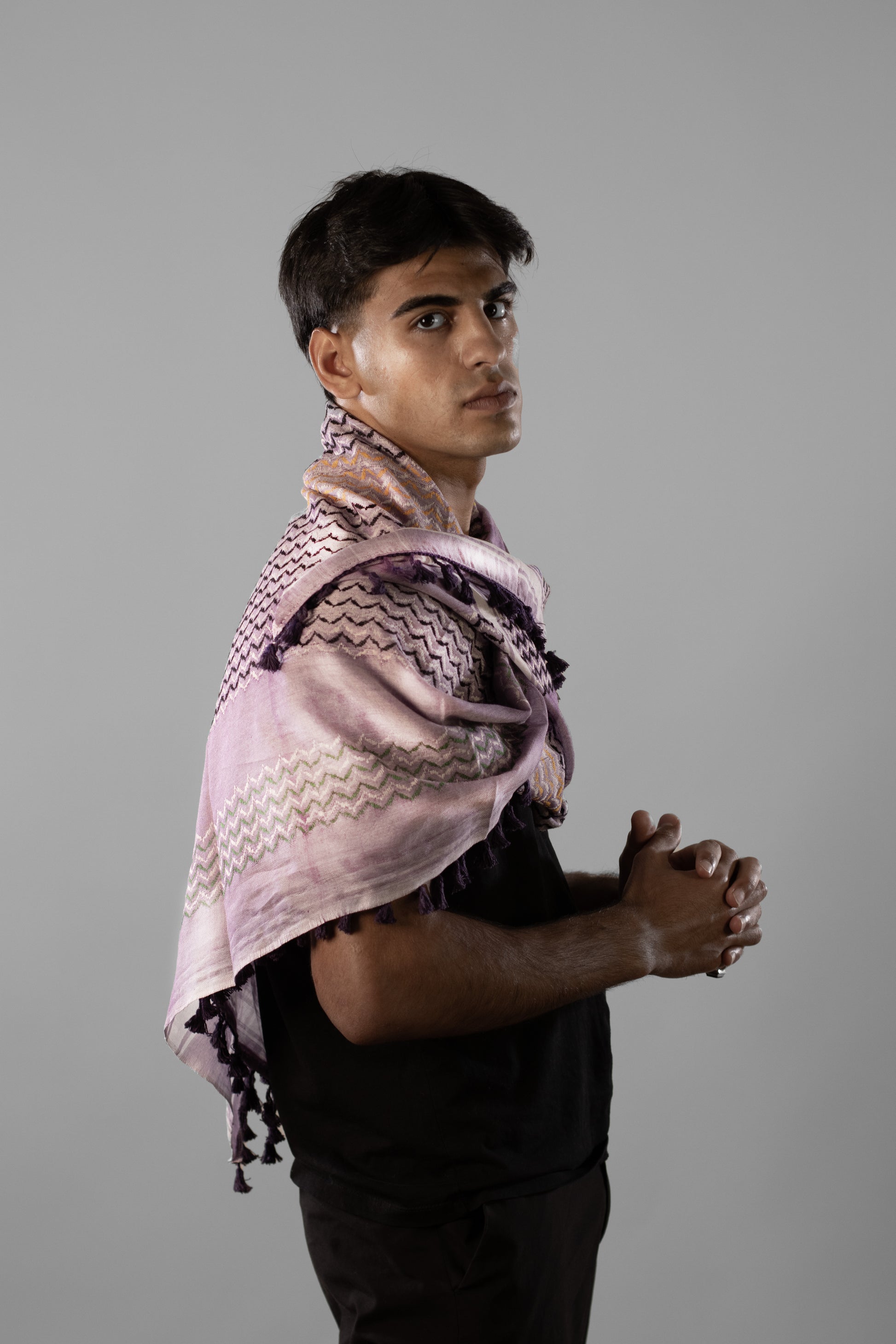 premium Hirbawi kufiya made from high quality cotton fabri