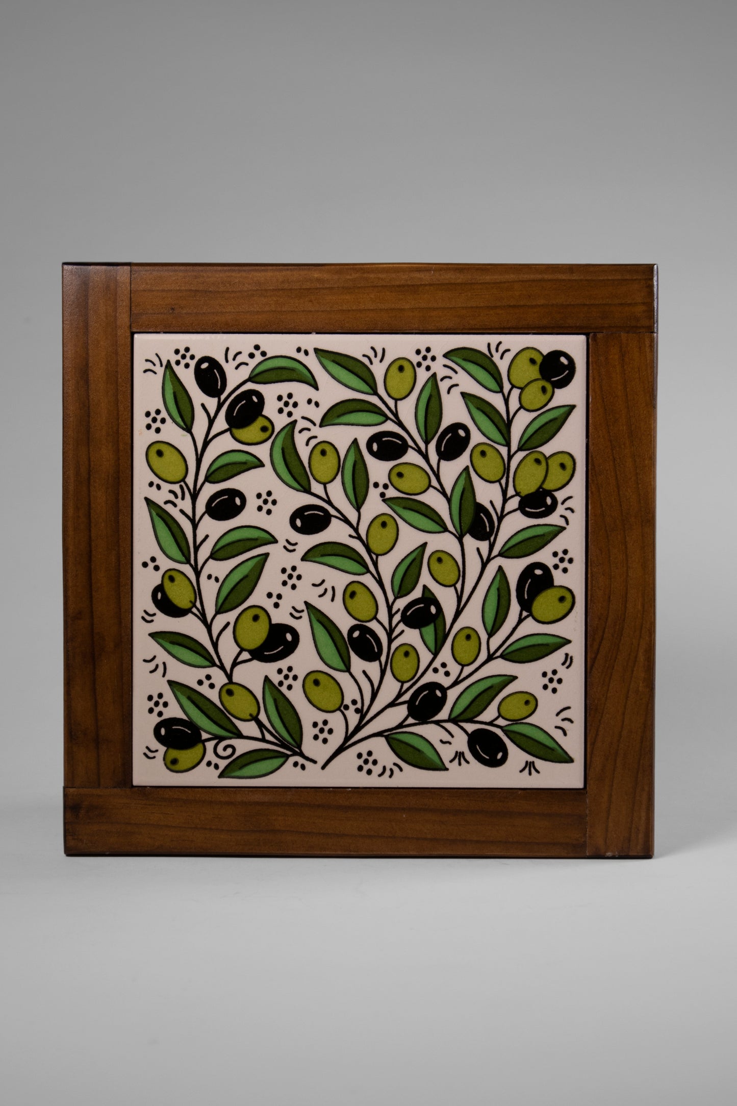 •	handmade ceramic photo frame
	•	hand-painted pottery frame
	•	Palestinian ceramic wall decor
	•	artisan ceramic picture frame
	•	unique handcrafted frame
	•	Hebron pottery frame